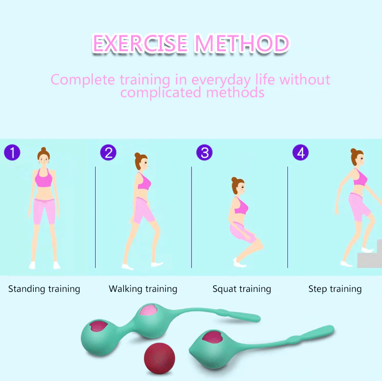 SORA Combination Duo Tone Kegel Ball and Pleasure Ball Exerciser Set - Image 13