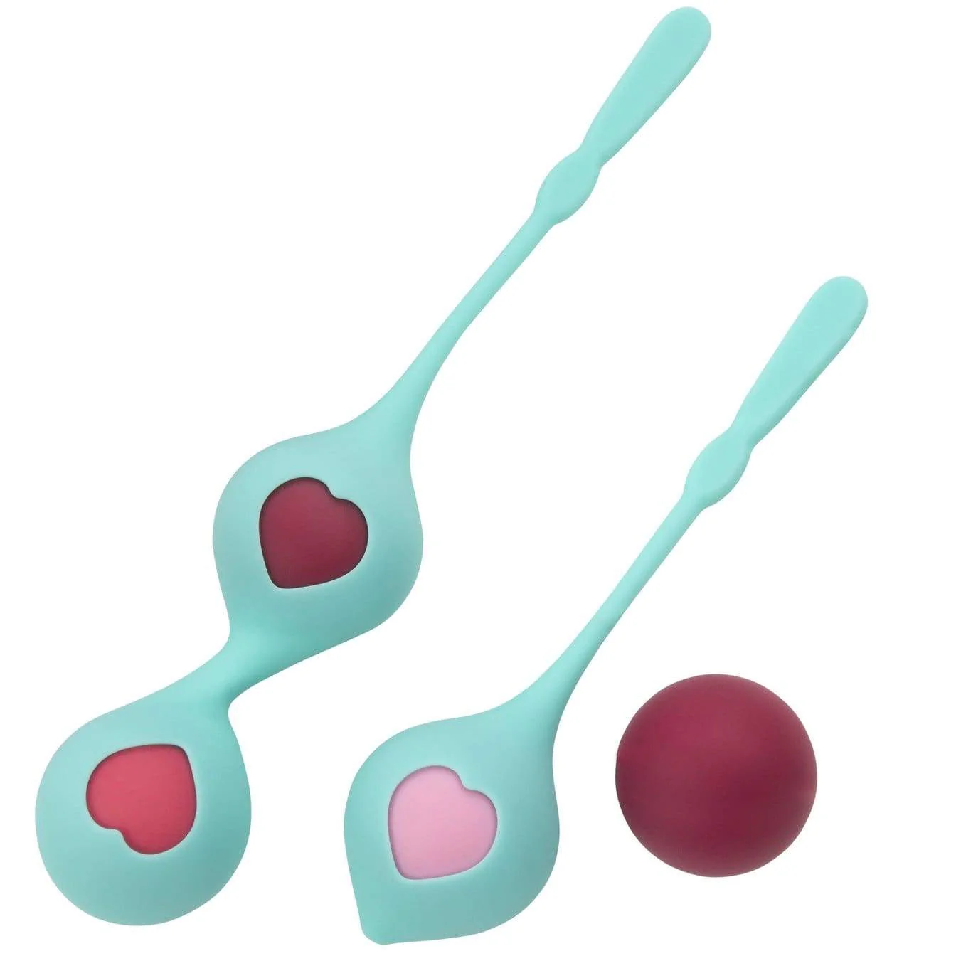 SORA Combination Duo Tone Kegel Ball and Pleasure Ball Exerciser Set - Image 5