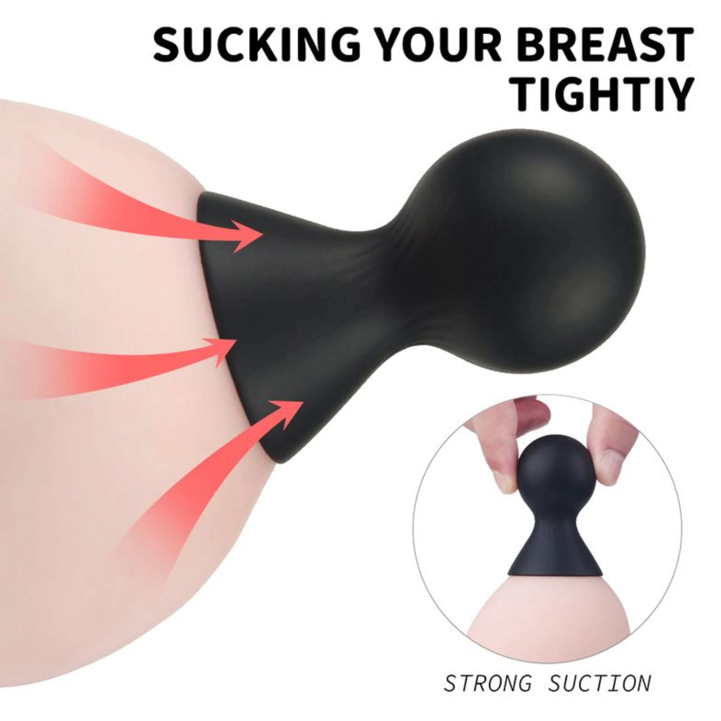 Silicone Nipple Suckers - Set of 2! - Image 3