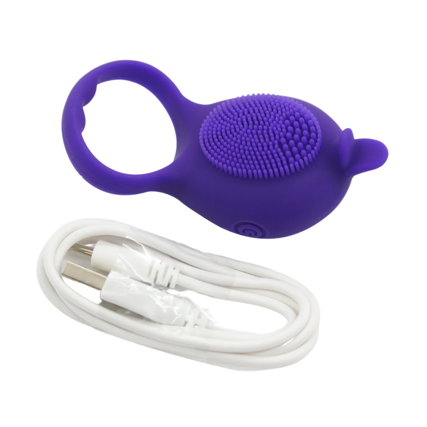 Silicone Clit Stimulating Vibrating Cock Ring For Couples - Image 7