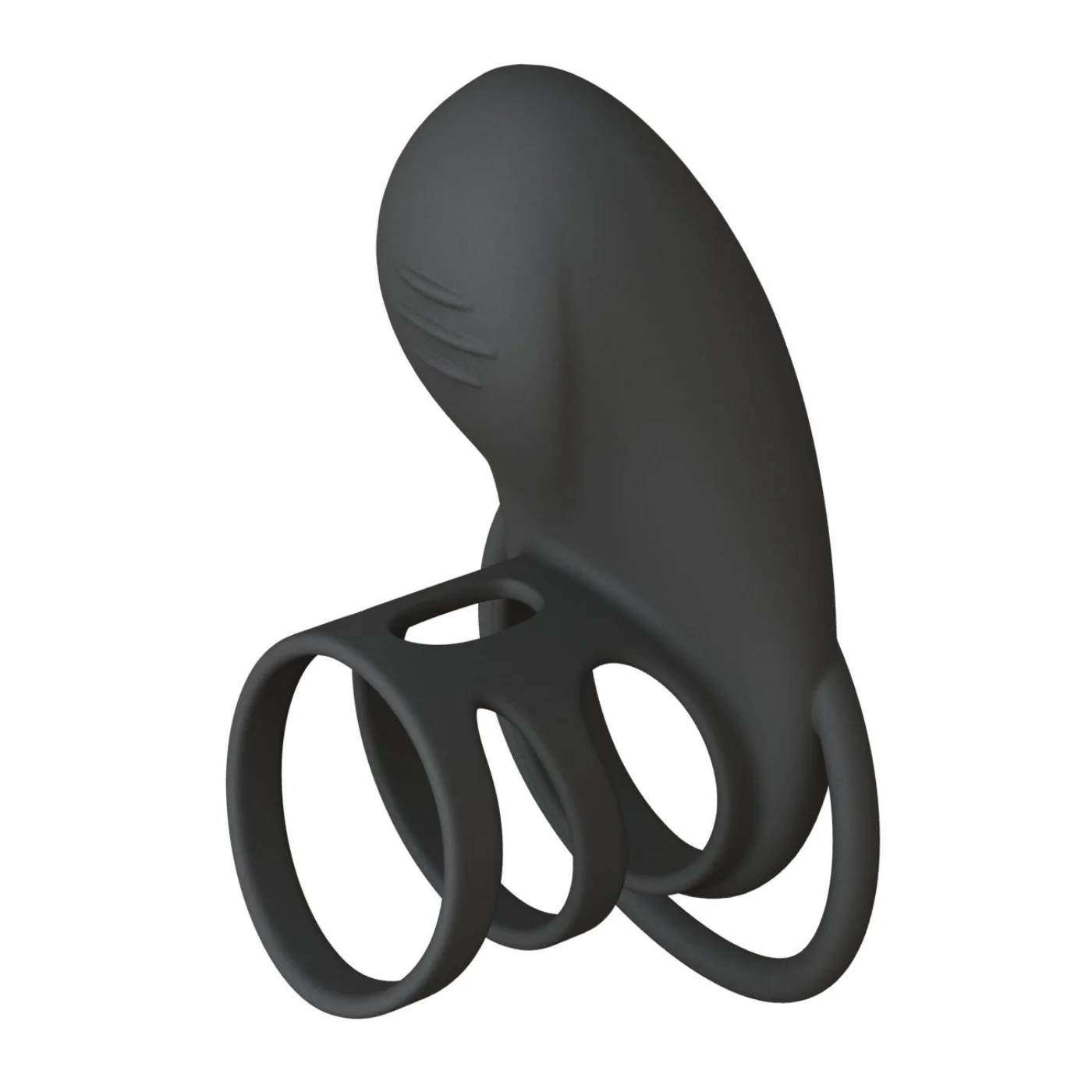 Better Love Couple's Vibrating Silicone Cock Ring - Image 4