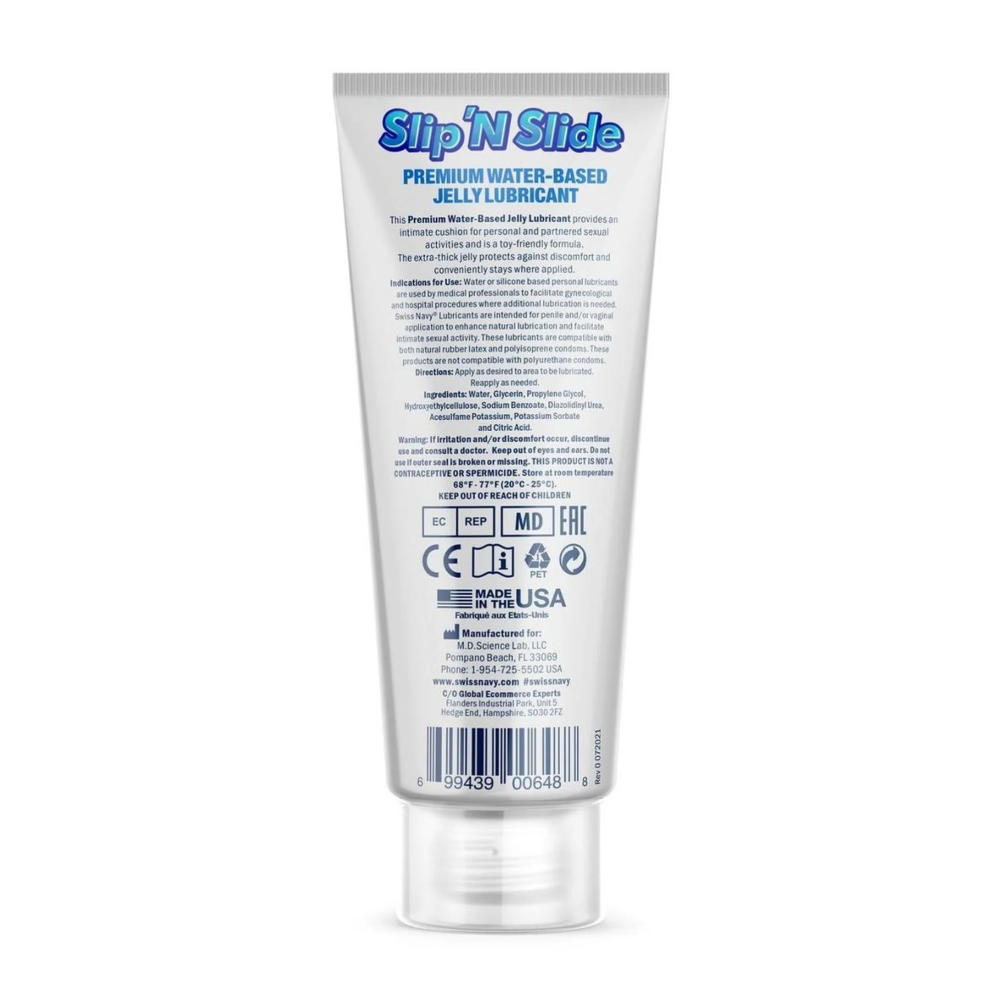 Swiss Navy Slip'N Slide Premium Jelly Lubricant - Image 4