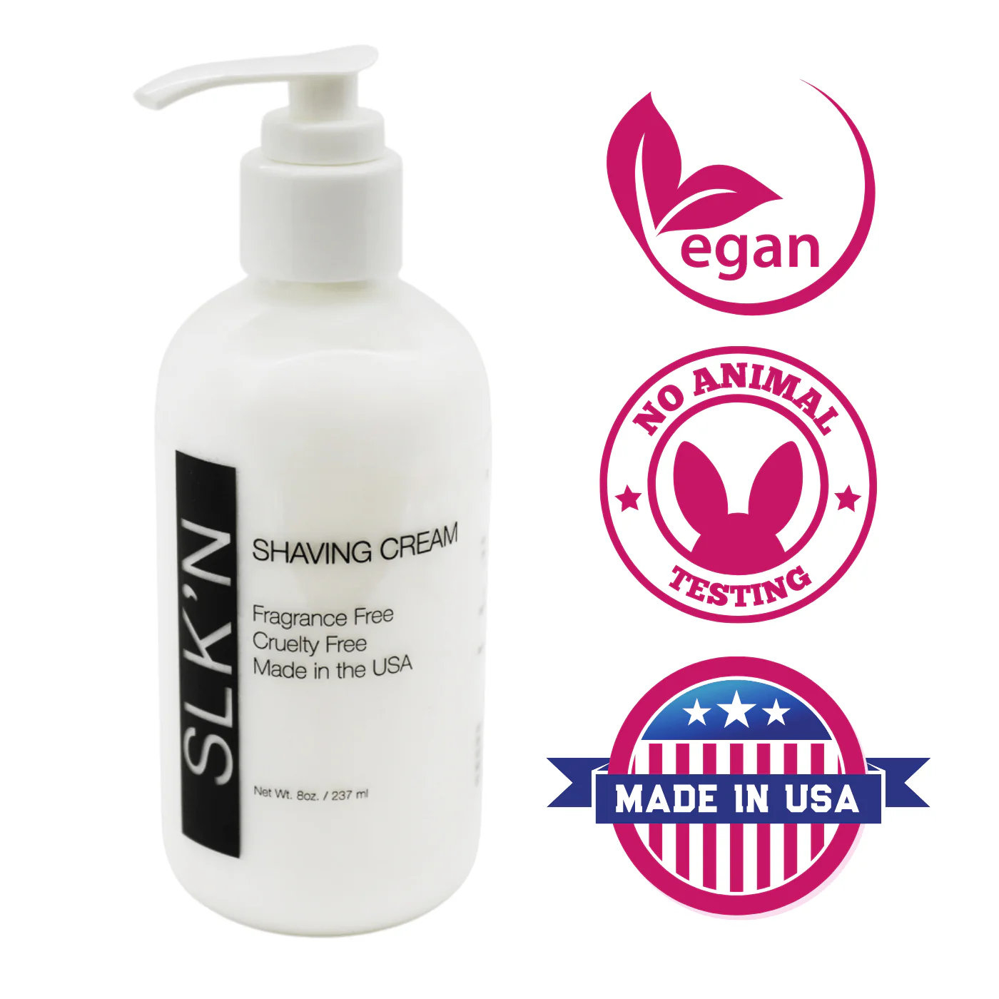 No More Razor Burn! SLK'N Rash-Free Shave Cream - Premium Quality - Image 3