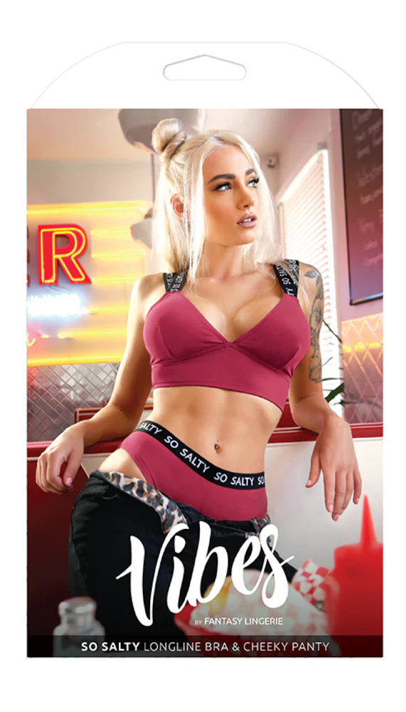 So Salty Longline Bralette & Cheeky Panty - Image 5
