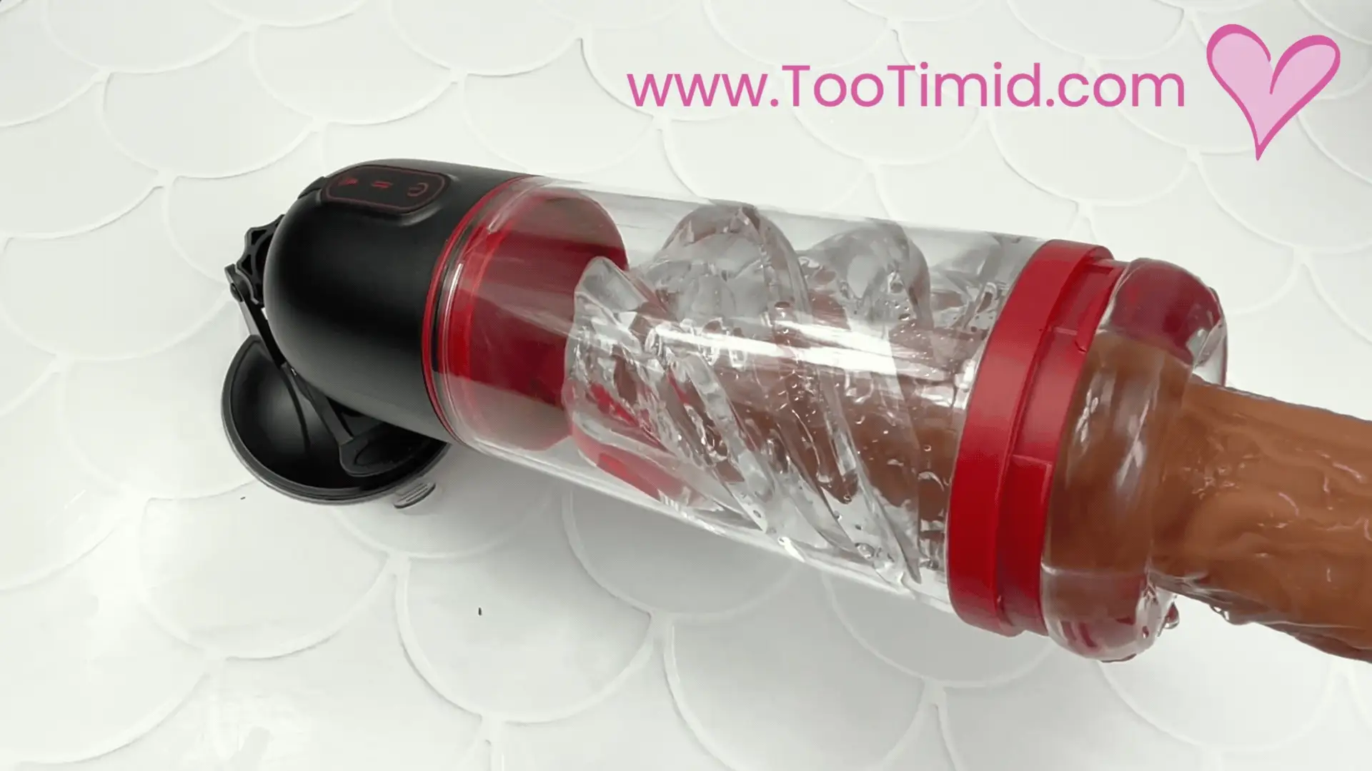The Twister Sucking and Vibrating Hands-Free Masturbator - It Moans! - Image 12