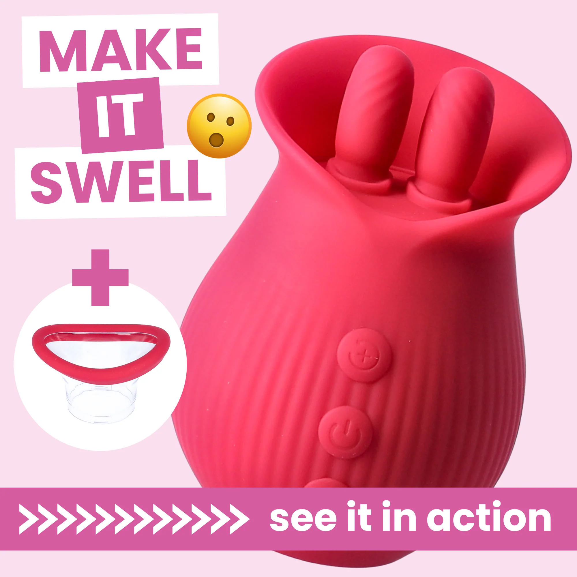 Up-Down Clit Sucking Vibrator – Heightens Sensitivity for Intense Climaxes!