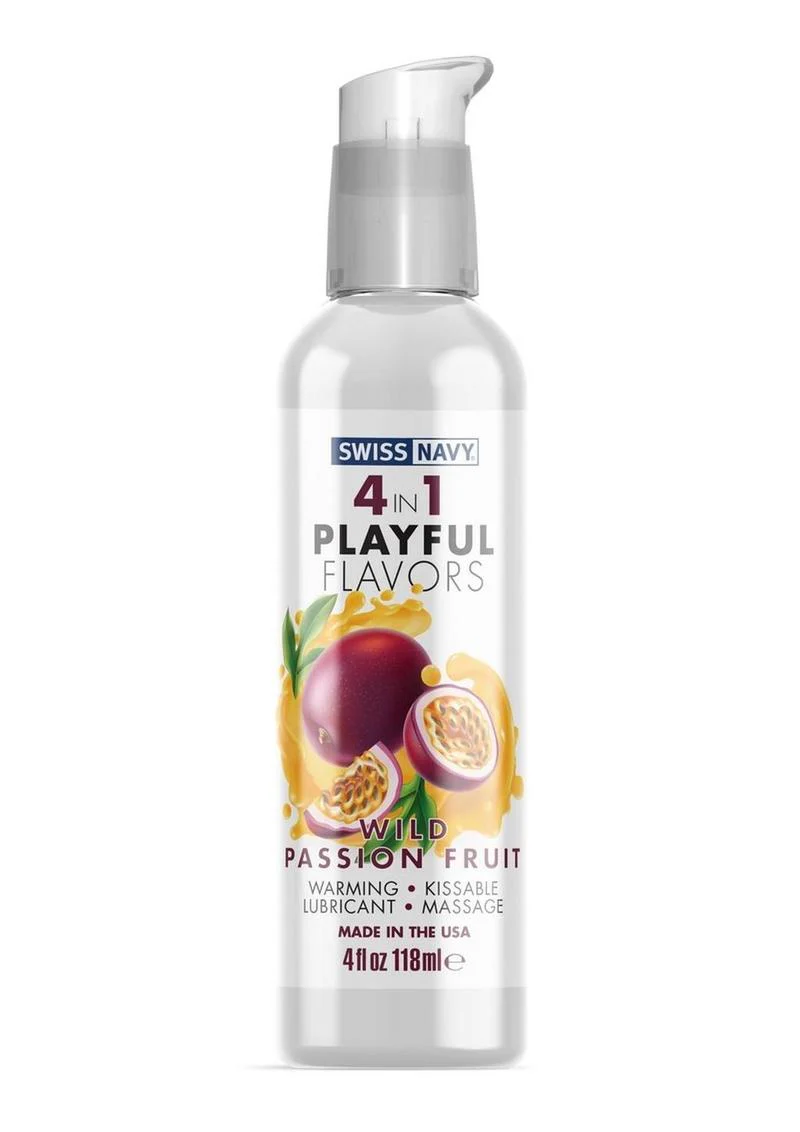 Swiss Navy 4-in-1 Flavored Lubricant - Image 6