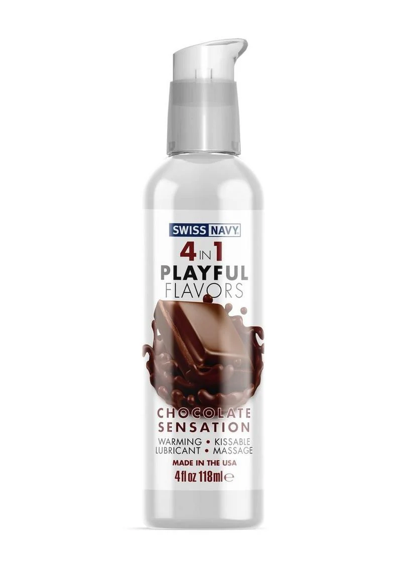 Swiss Navy 4-in-1 Flavored Lubricant - Image 8