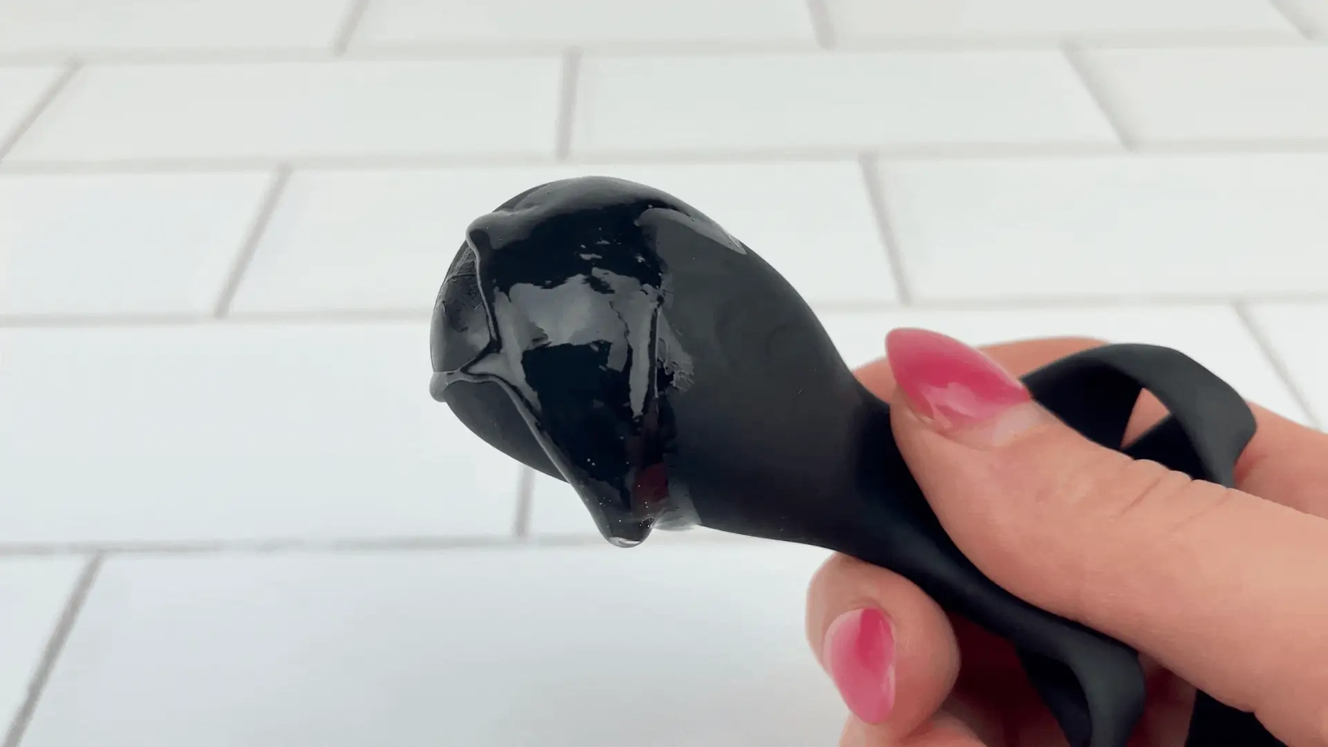 Double Cock Ring with Taint & Clit Stimulator - Strengthens Your O's! - Image 4