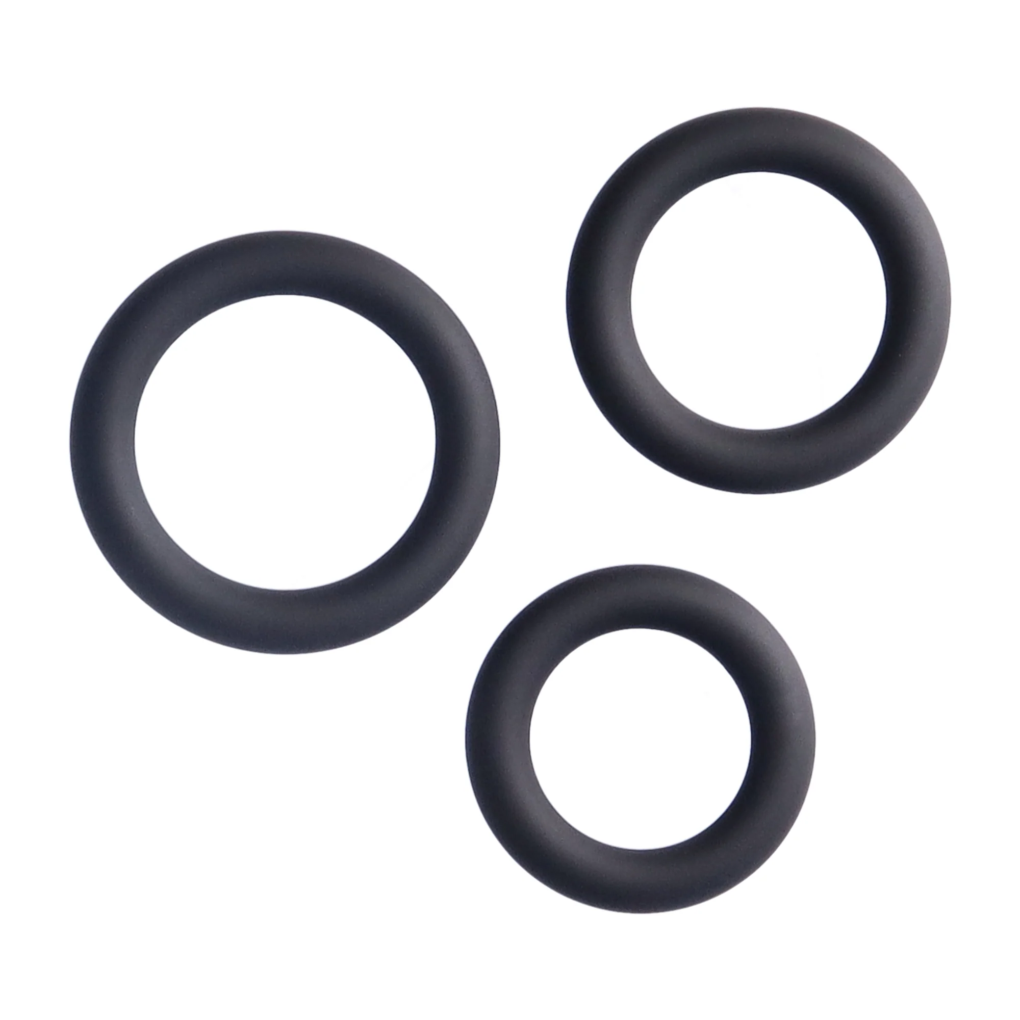 Thick Body-Safe Silicone C-Rings - Use Them Interchangeably!