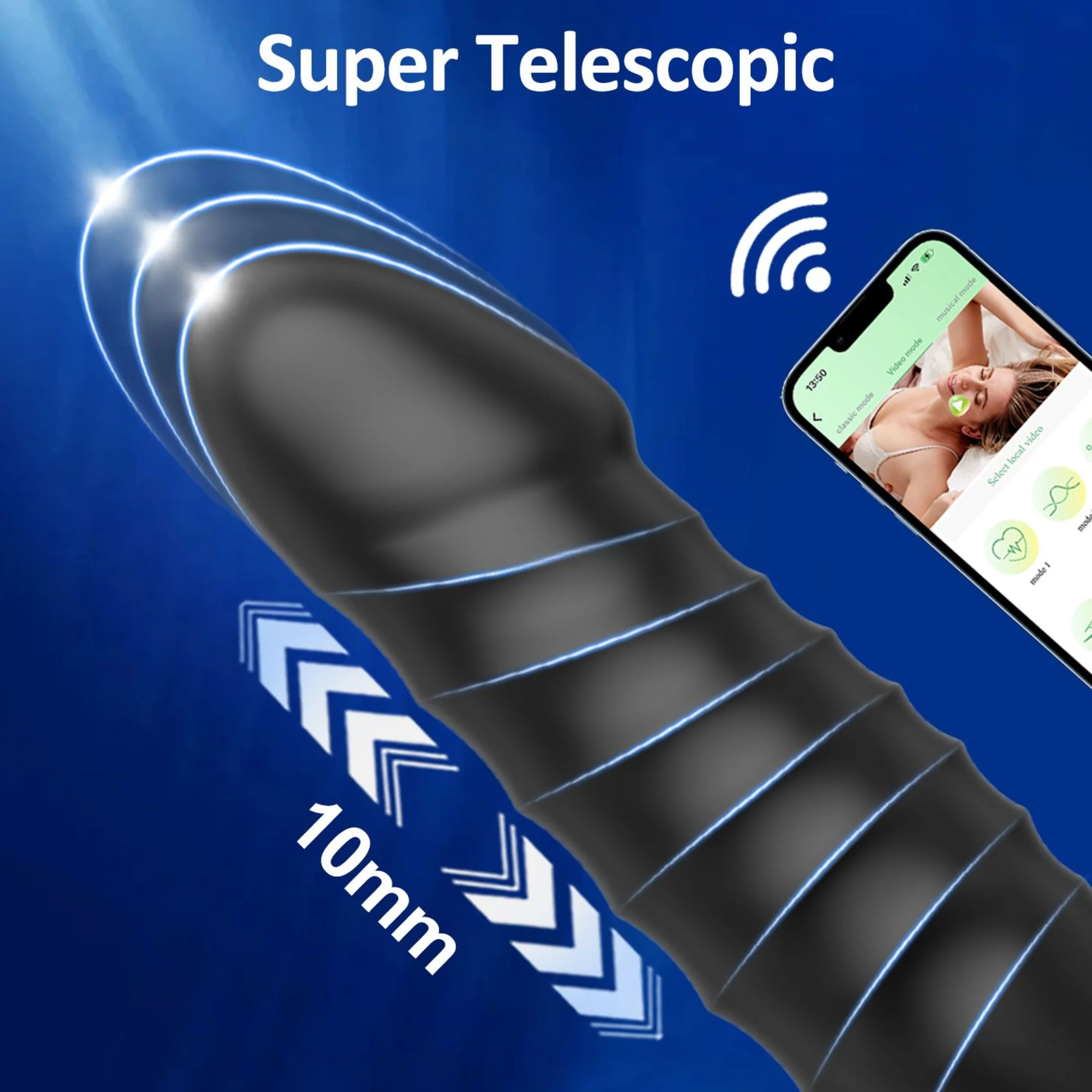 Thrusting Butt Plug - Hands-free Controls for Seamless Play! - Image 10