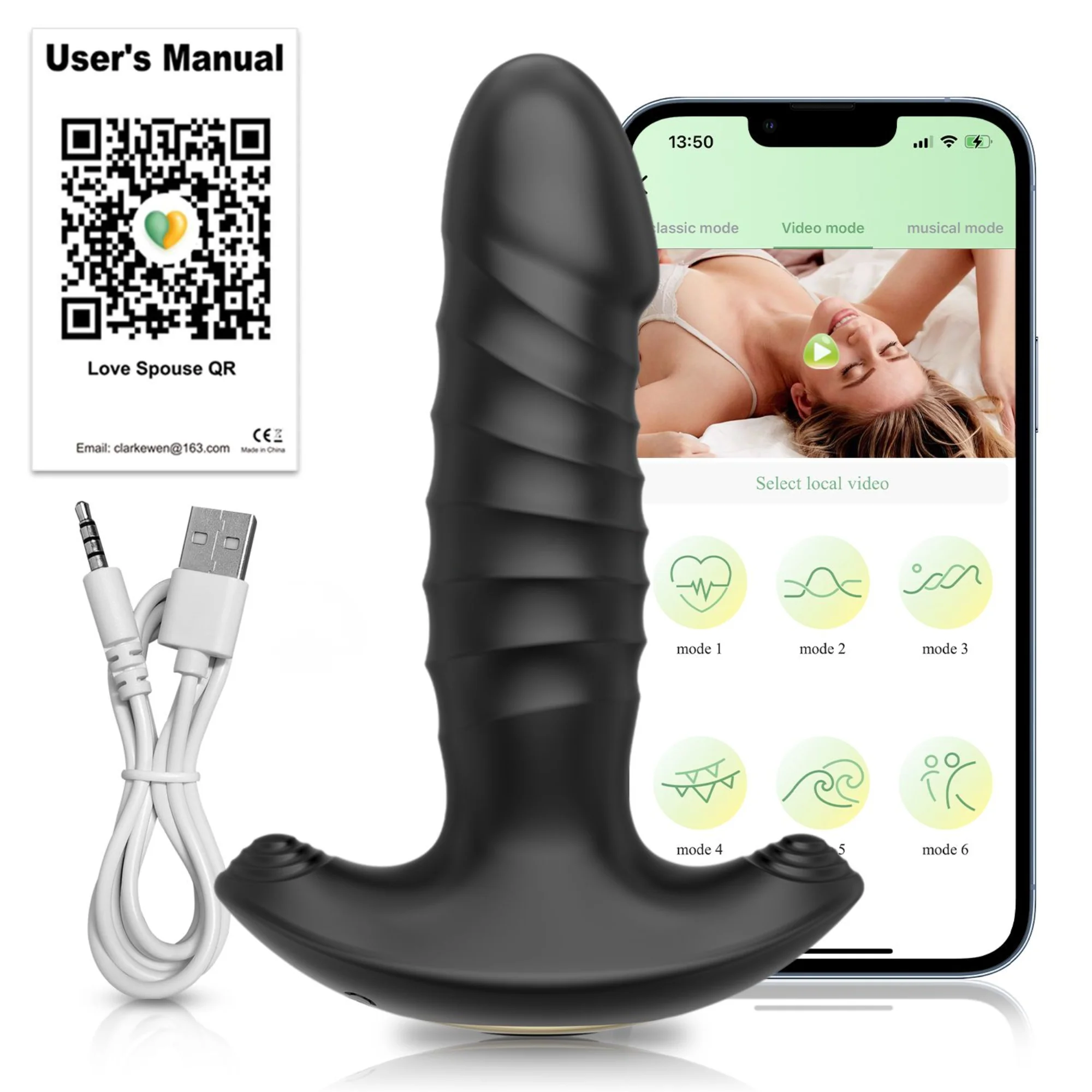 Thrusting Butt Plug - Hands-free Controls for Seamless Play! - Image 12