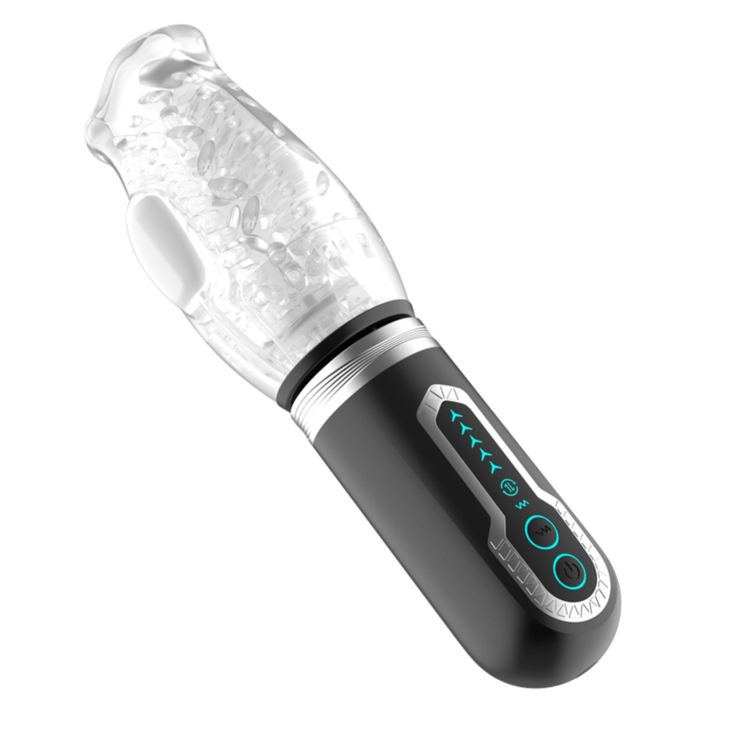 THRUSTING THRILLER Rotating, Thrusting & Vibrating Male Masturbator - Image 10