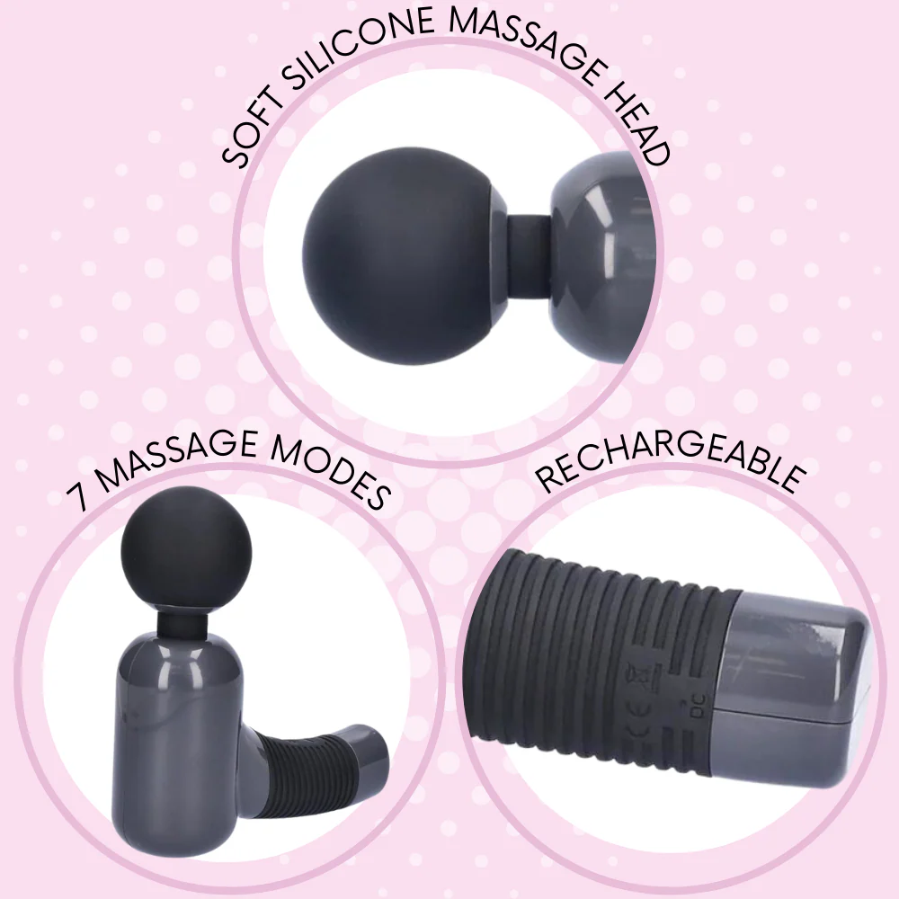 Pulse Rechargeable Handheld Body Muscle Massager - Image 2