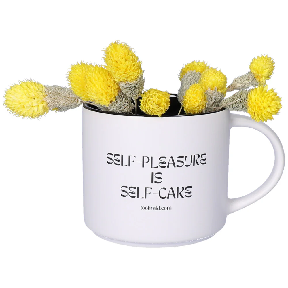 TooTimid Self-Pleasure is Self-Care 16oz Ceramic Mug - Image 4