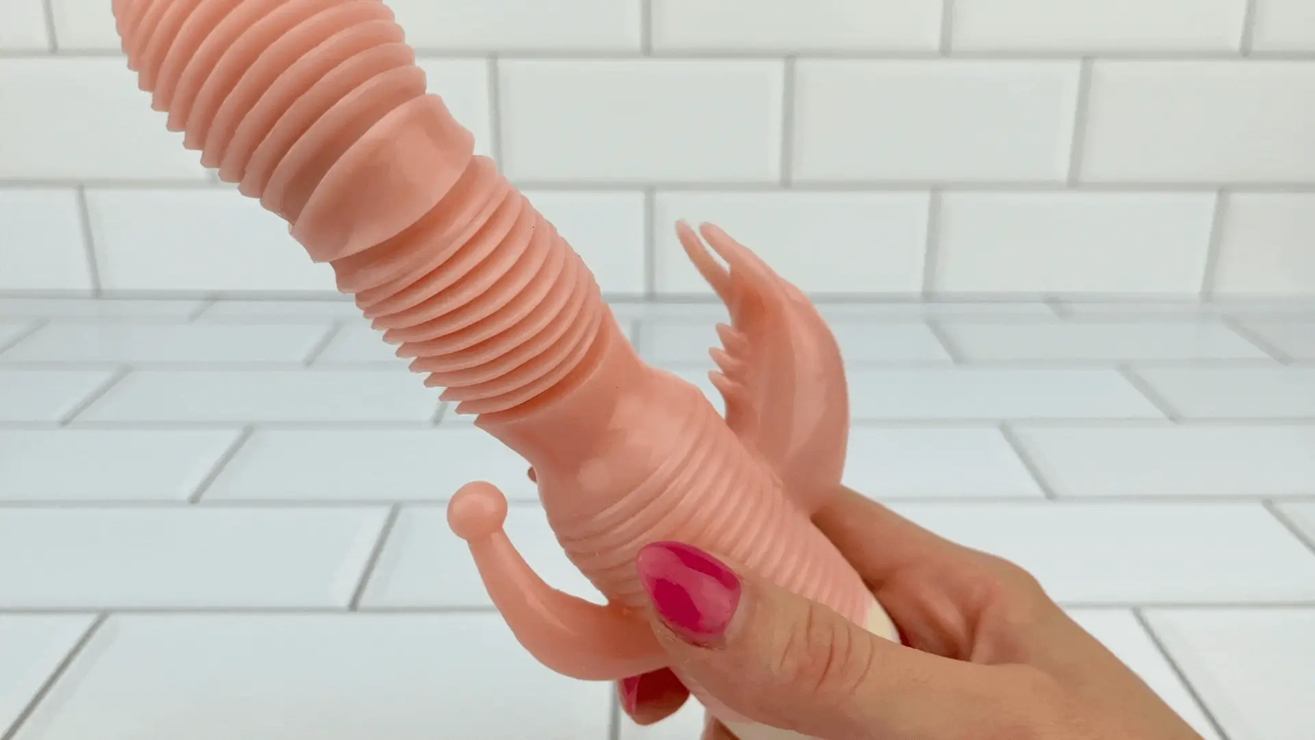 Rippled Triple Stimulating Power Vibrator - Image 4