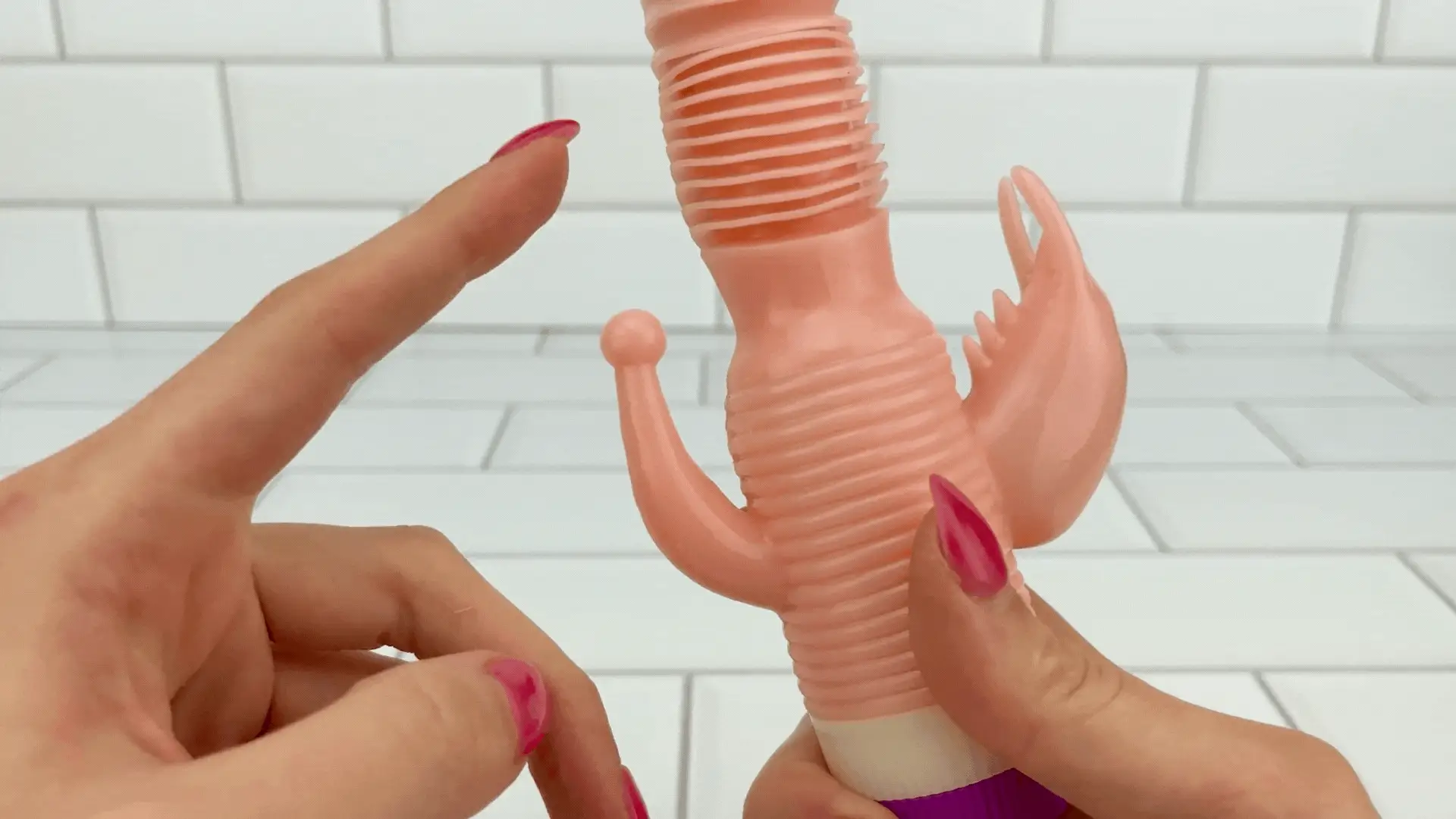Rippled Triple Stimulating Power Vibrator - Image 6