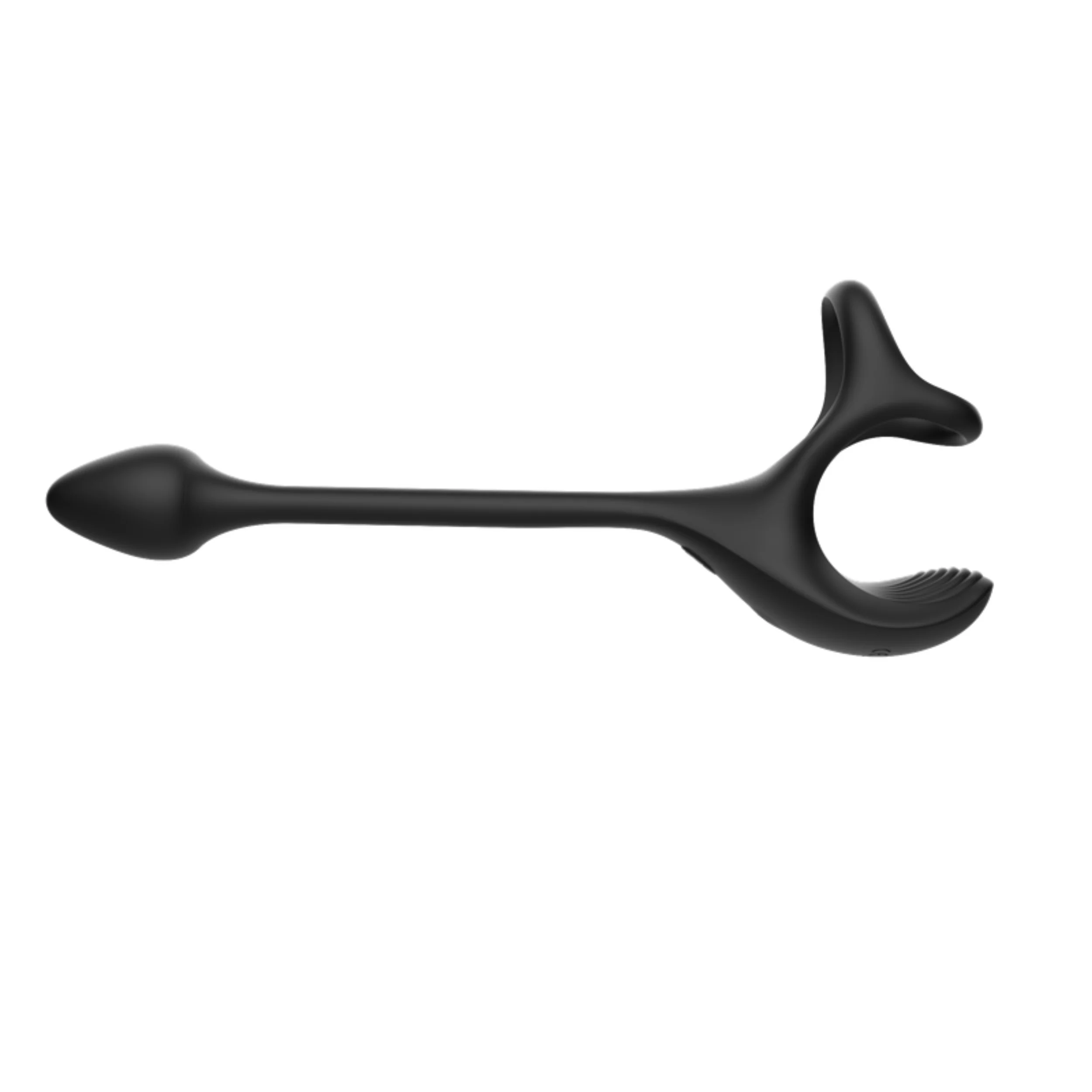 Triple Stimulating Vibrating Silicone Cock Ring with Remote - Penis, Scrotum, and Anal Vibes! - Image 12