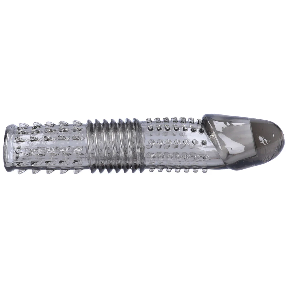 Triple Textured Penis Sleeve Extender - Image 3