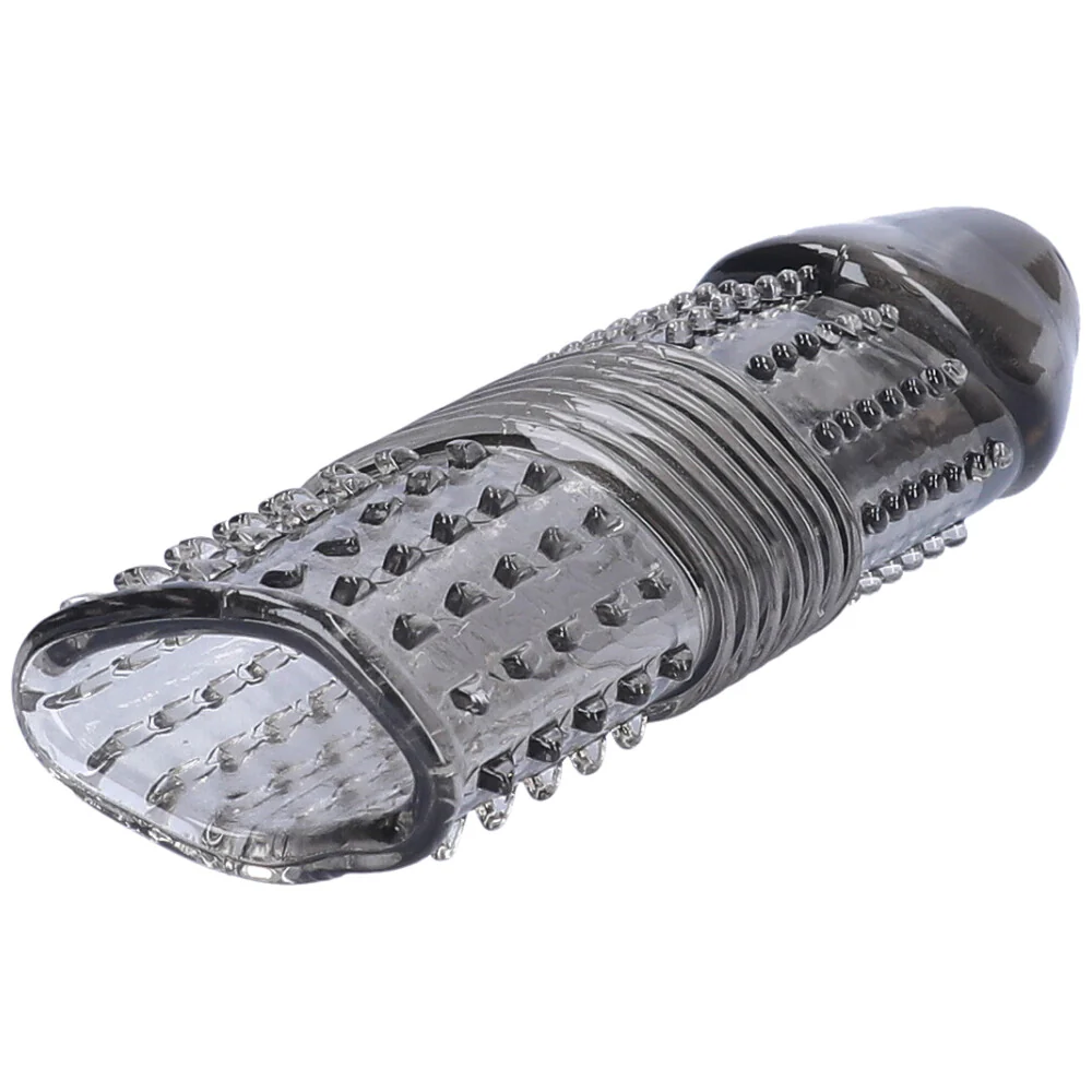 Triple Textured Penis Sleeve Extender - Image 4