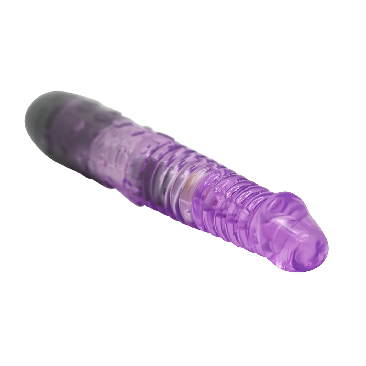 Realistic Ribbed Vibrator - Image 3