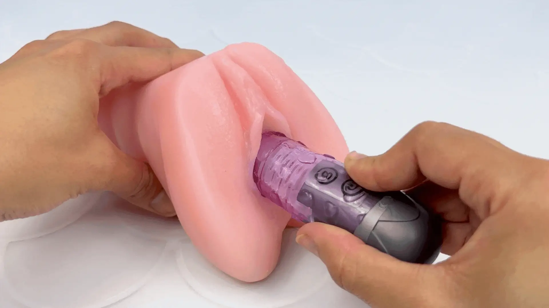 Realistic Ribbed Vibrator - Image 6