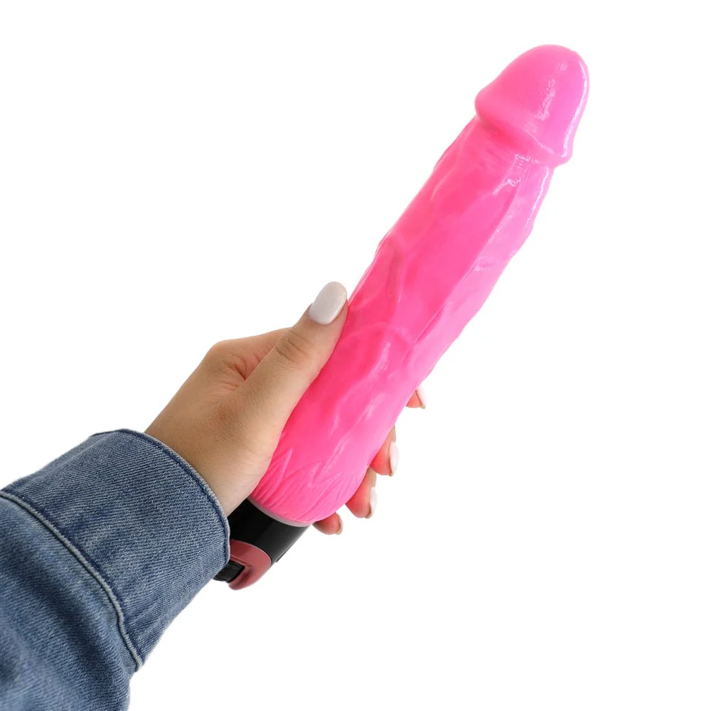 Ultra Veined Realistic Vibrating Dildo - Image 10
