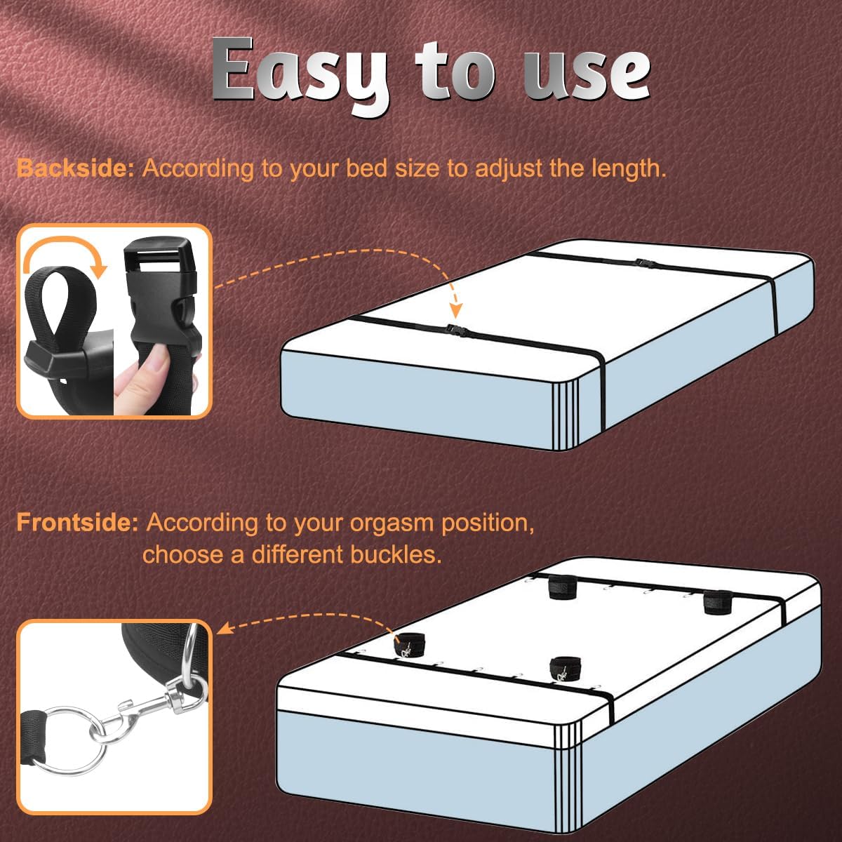 Under The Bed Bondage Restraint System - Image 5