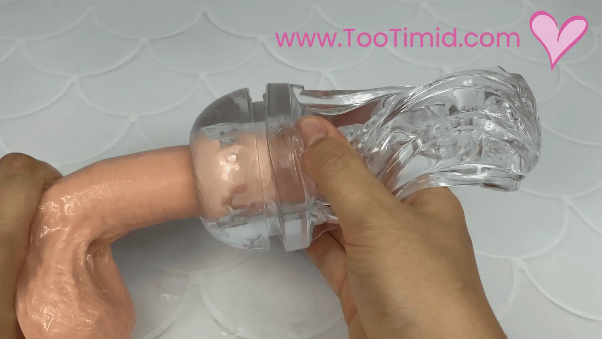 UTOPIA See Through Suction Stroker - Available in Two Colors! - Image 3