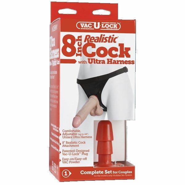 Vac U Lock Ultra Harness 2 And Plug With Dong - Image 4