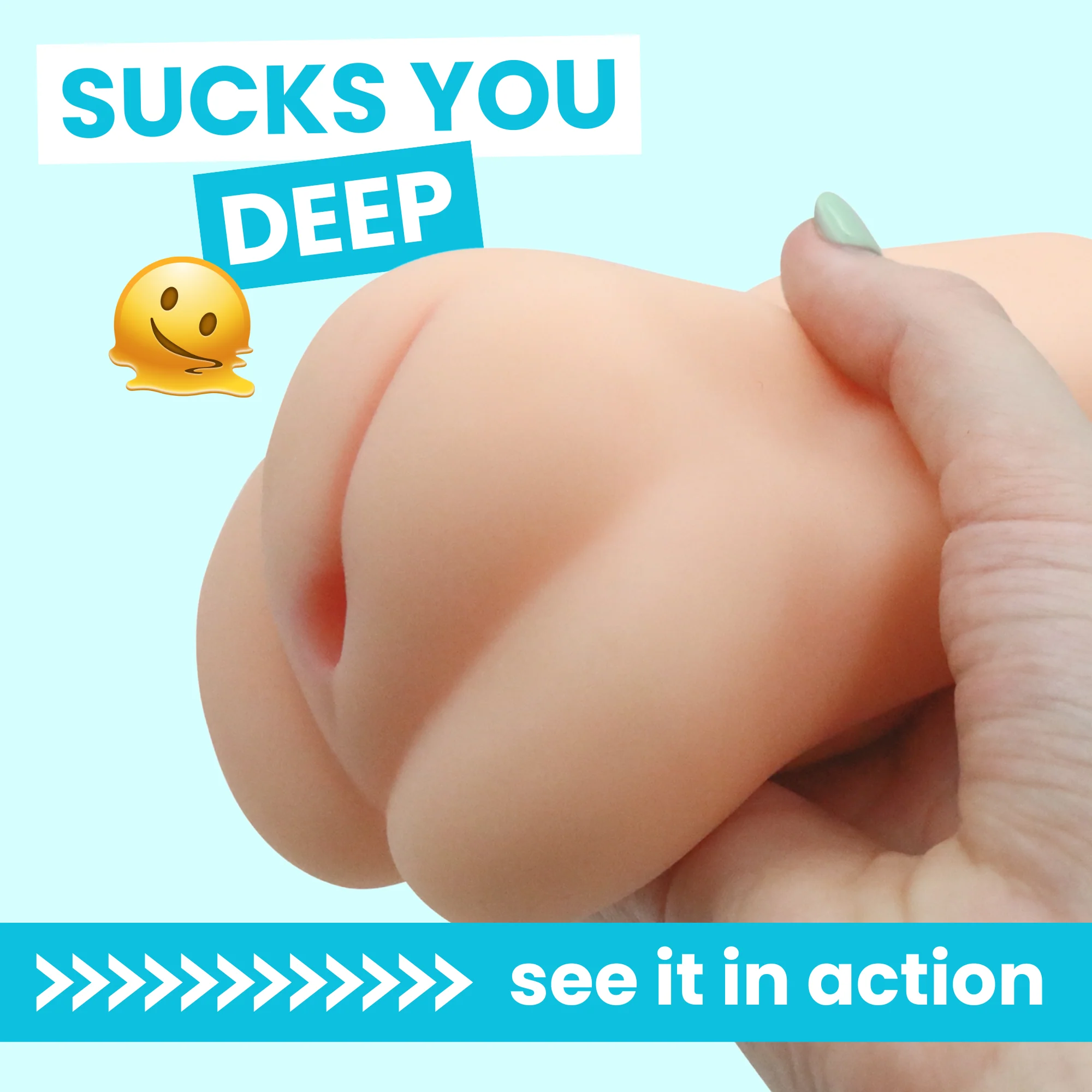 Easy Grip Tight & Realistic Pocket Pussy