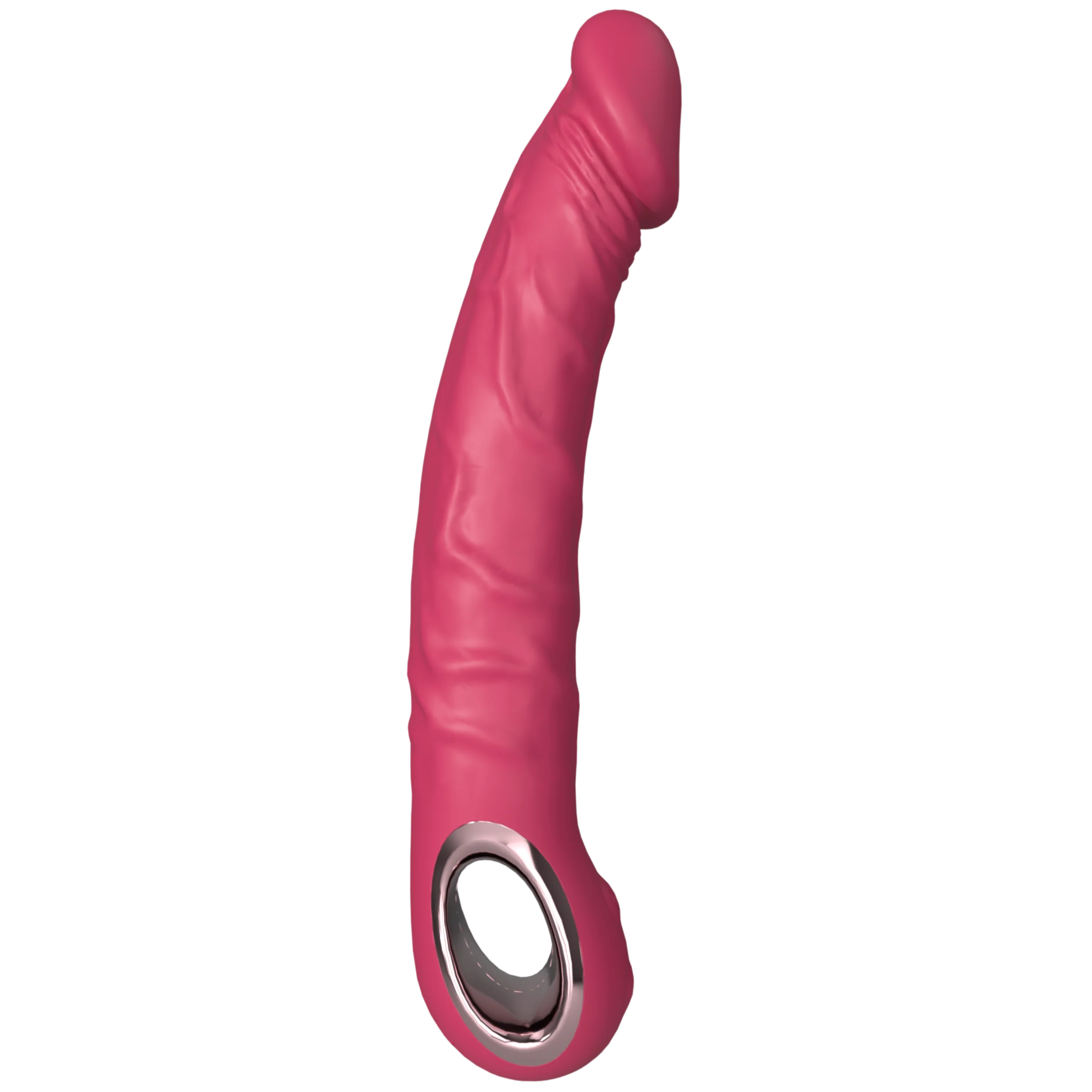 9.5 Inch Veined Vibrating  Silicone Dildo - Deep, Lifelike Penetration! - Image 10
