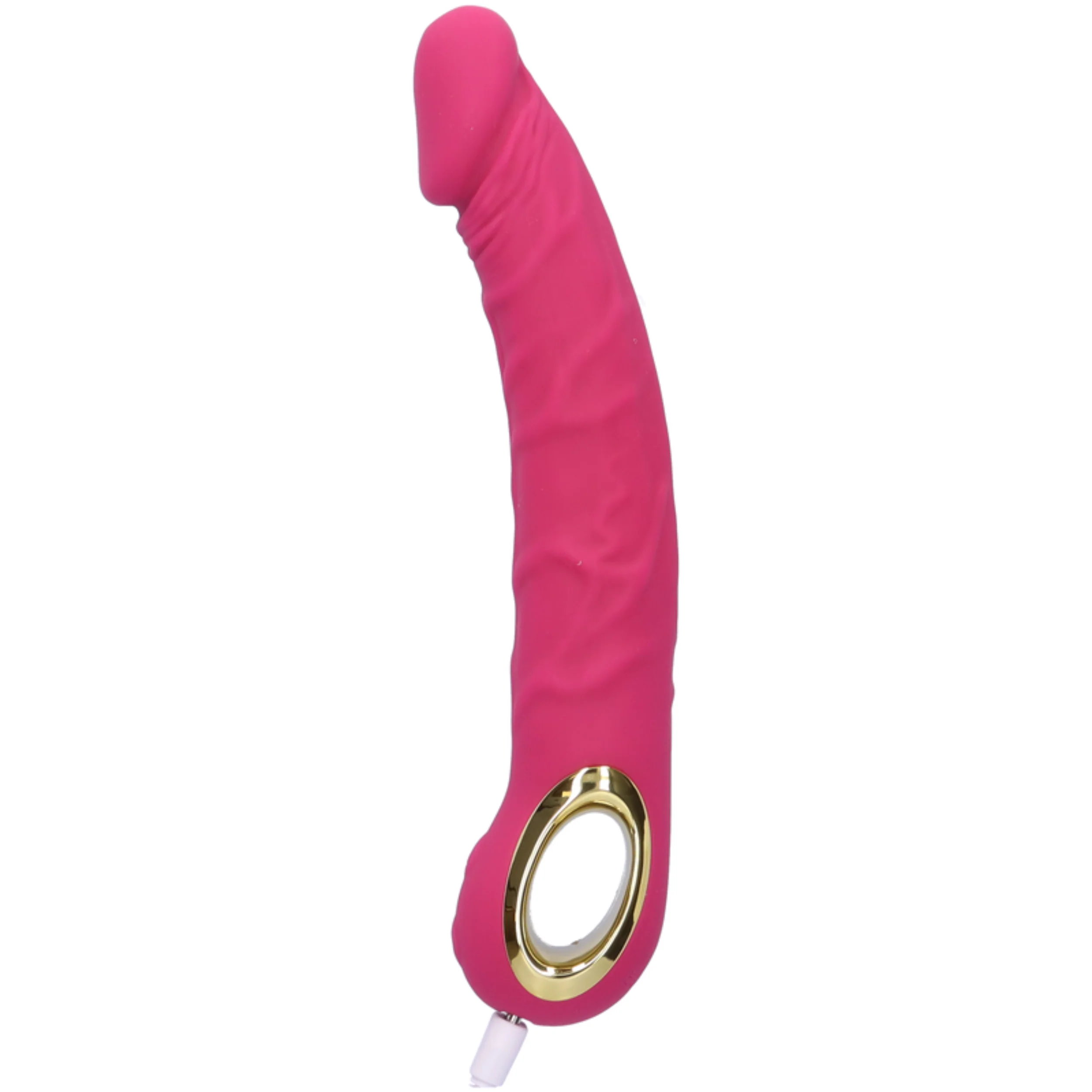 9.5 Inch Veined Vibrating  Silicone Dildo - Deep, Lifelike Penetration! - Image 11
