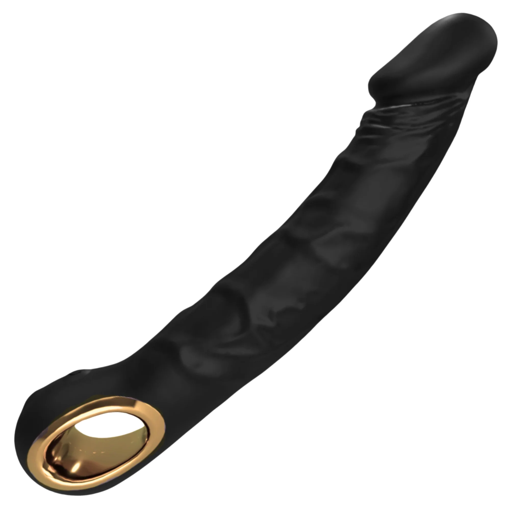 9.5 Inch Veined Vibrating  Silicone Dildo - Deep, Lifelike Penetration! - Image 6