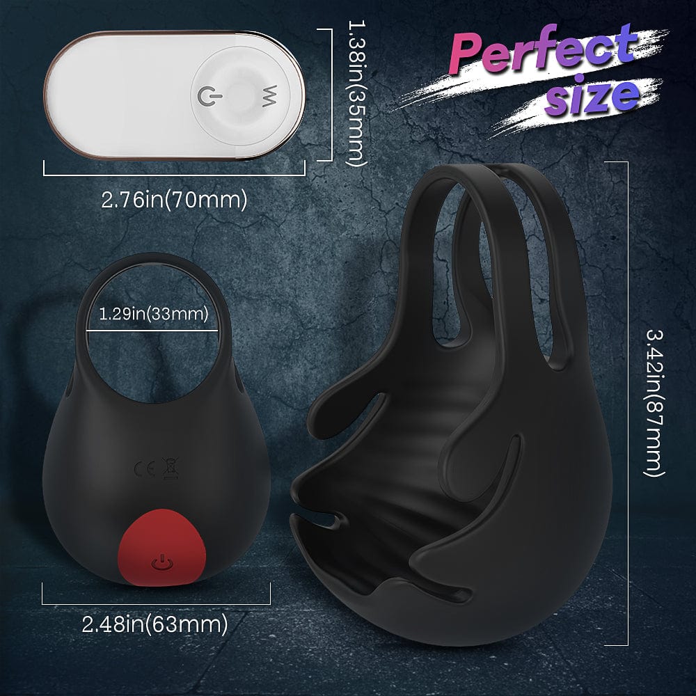 Sila Cock Ring & Vibrating Ball Sack Massager - From Quick Finishes To Lasting Longer! - Image 8