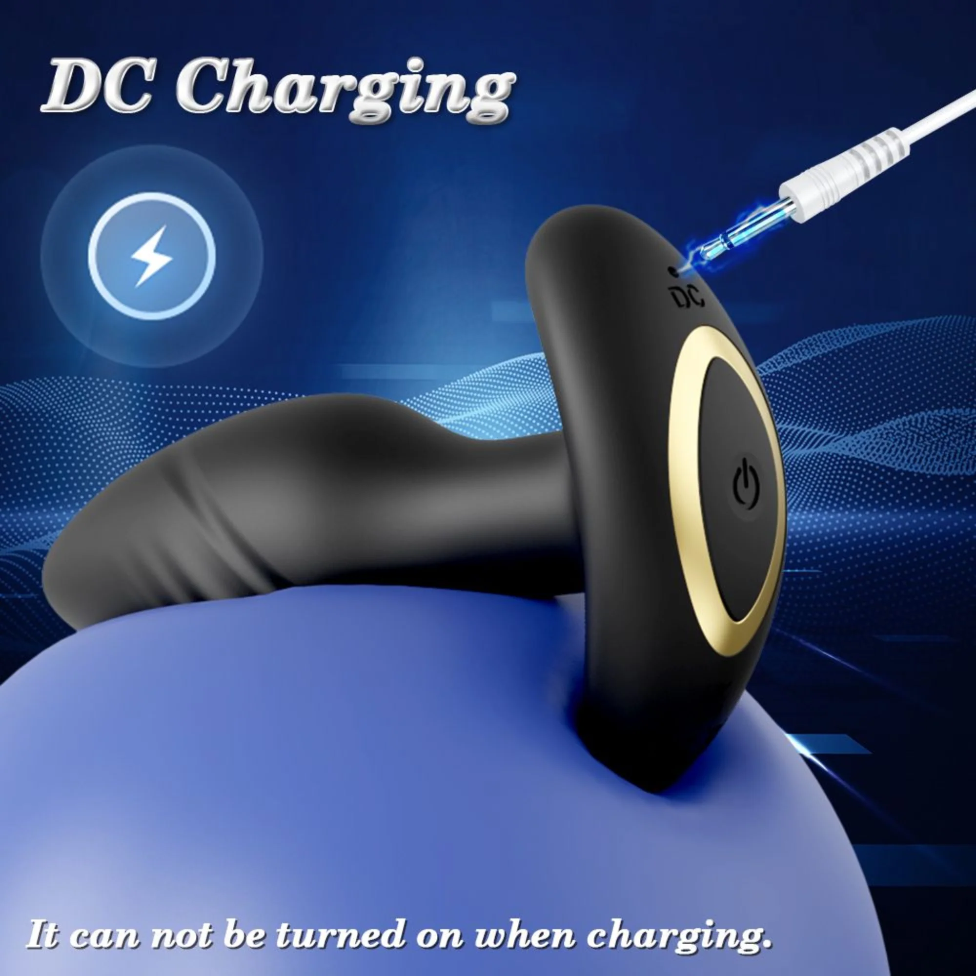 Vibrating & Rotating Bluetooth Butt Plug - Rotates Against Your P-Spot! - Image 9