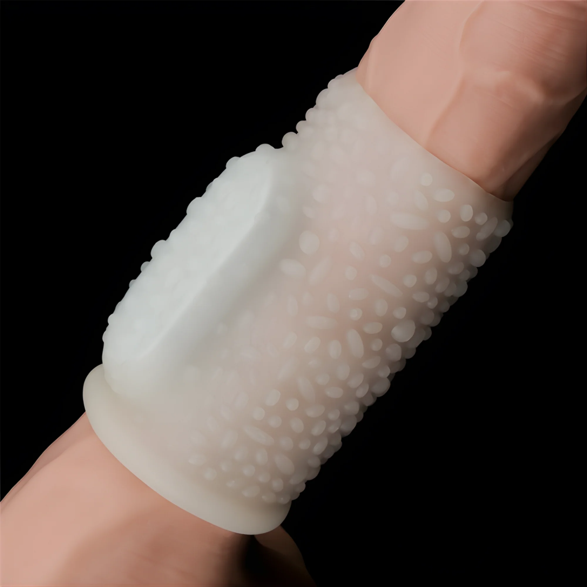 Bumpy Vibrating Drip Knights Ring - Image 2