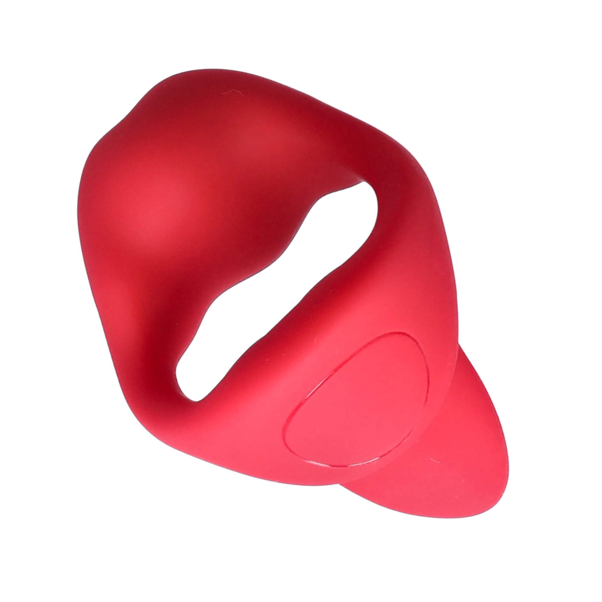 Vibrating Mouth Cock Ring - Soft, Bendable Tongue Licks Your Balls (Or Her Clit!) - Image 7