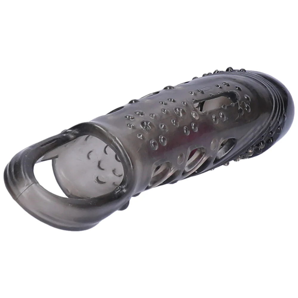 Bumpy Vibrating Penis Extender with Ball Loop - Increases Length by 1 Inch! - Image 2