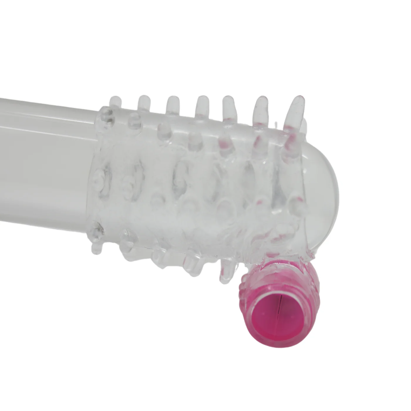 Vibrating Penis Sleeve With Nubby Ticklers - Image 3