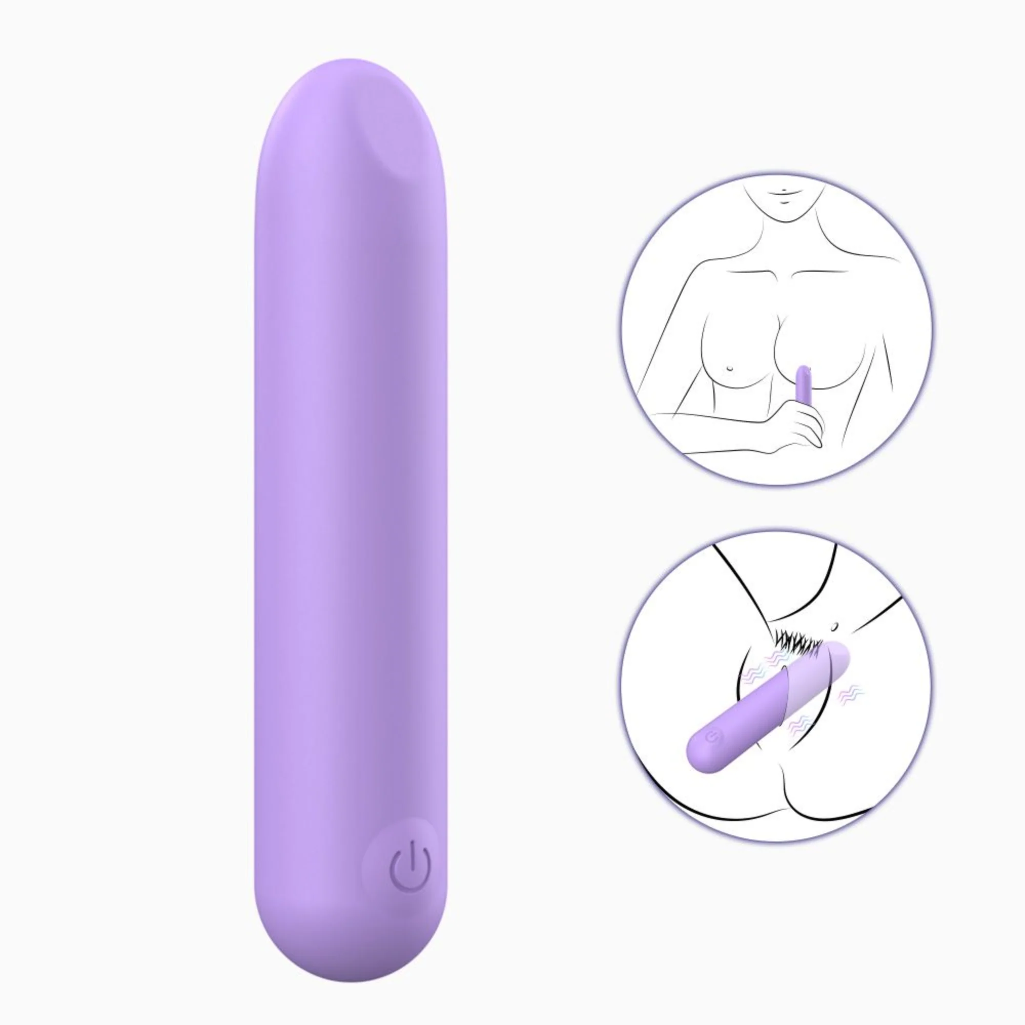 The Lavender Lover Bullet Vibe - 100% Waterproof & Rechargeable! - Image 16