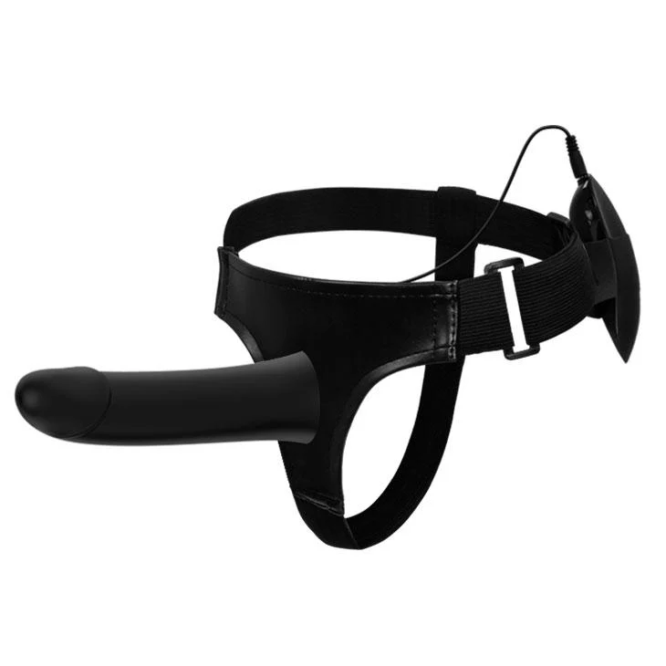 Vibrating Silicone Hollow Strap On - Image 7