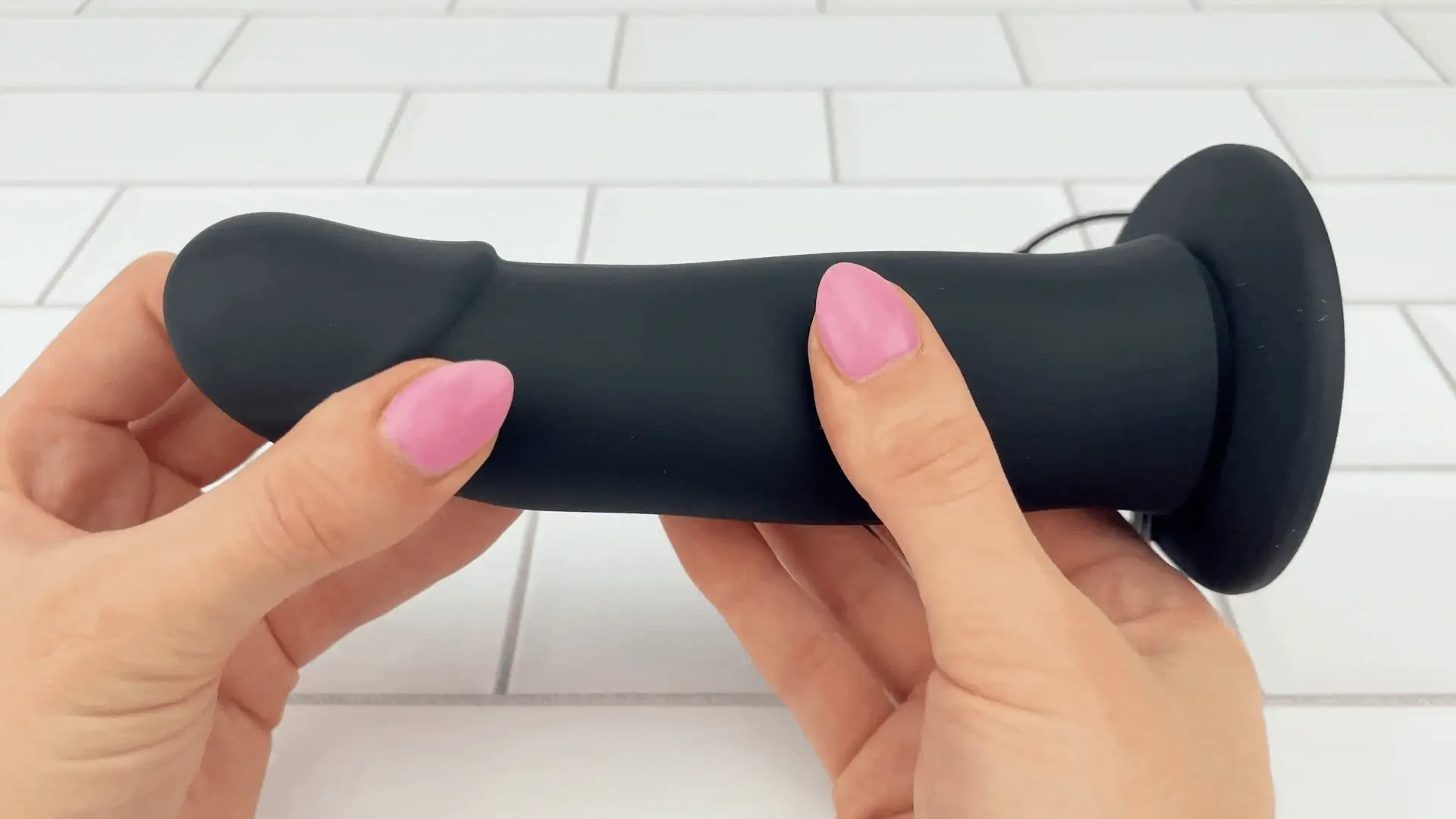 Vibrating Silicone Hollow Strap On - Image 9