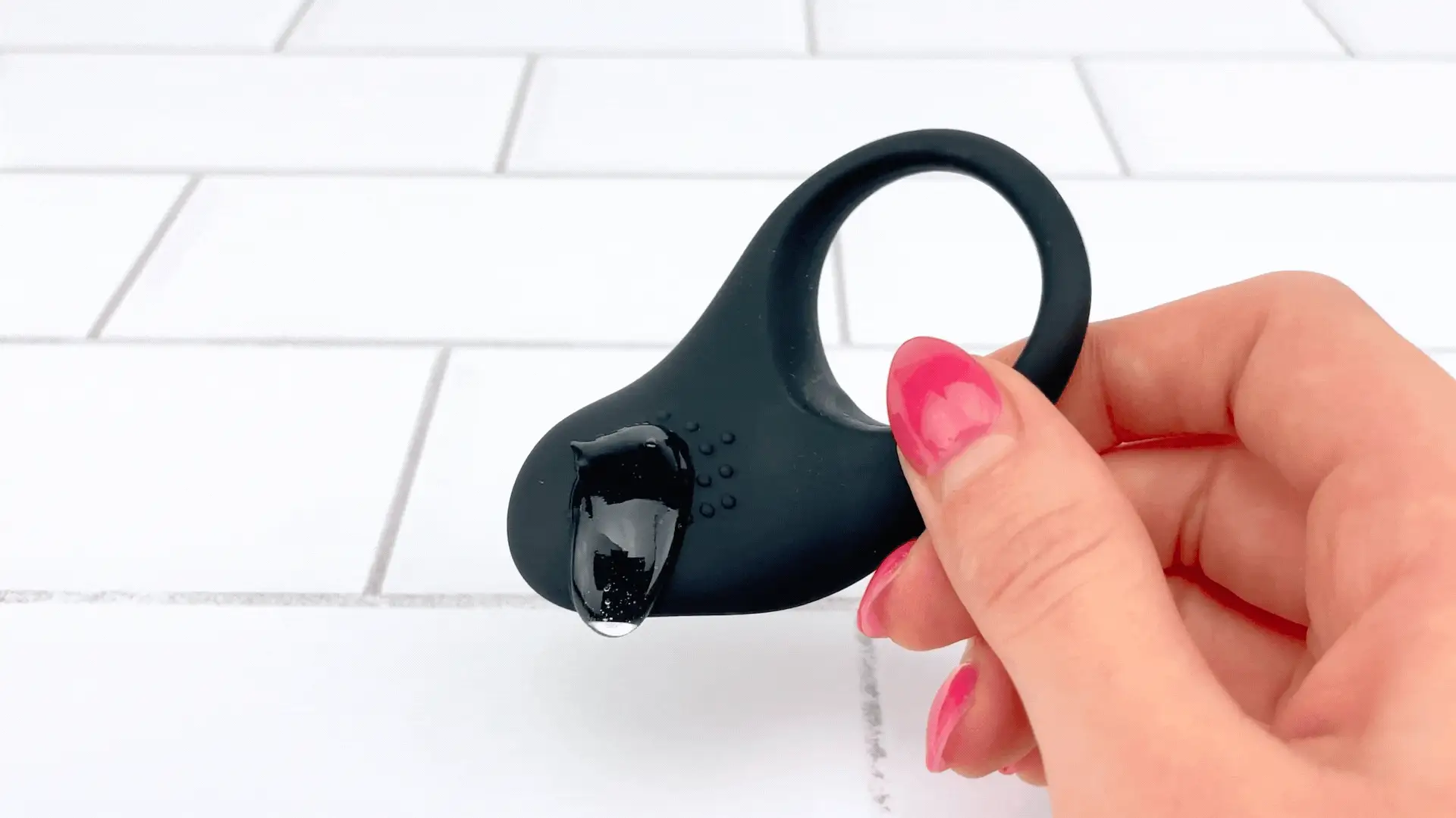 Silicone Vibrating Teasing Cock Ring - App Controlled Partner Vibes! - Image 2