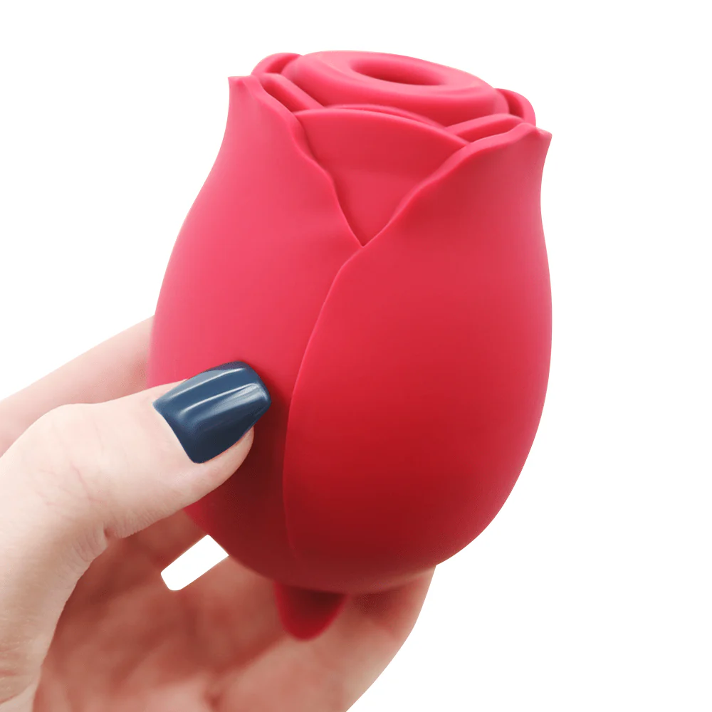 The Rose Vibrator | Duo Flickering Tongue Licker & Clitoral Air Vibrator - Image 14