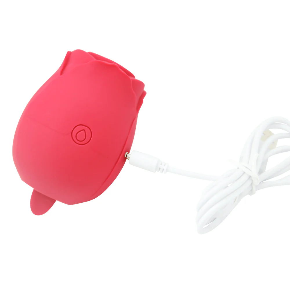 The Rose Vibrator | Duo Flickering Tongue Licker & Clitoral Air Vibrator - Image 15