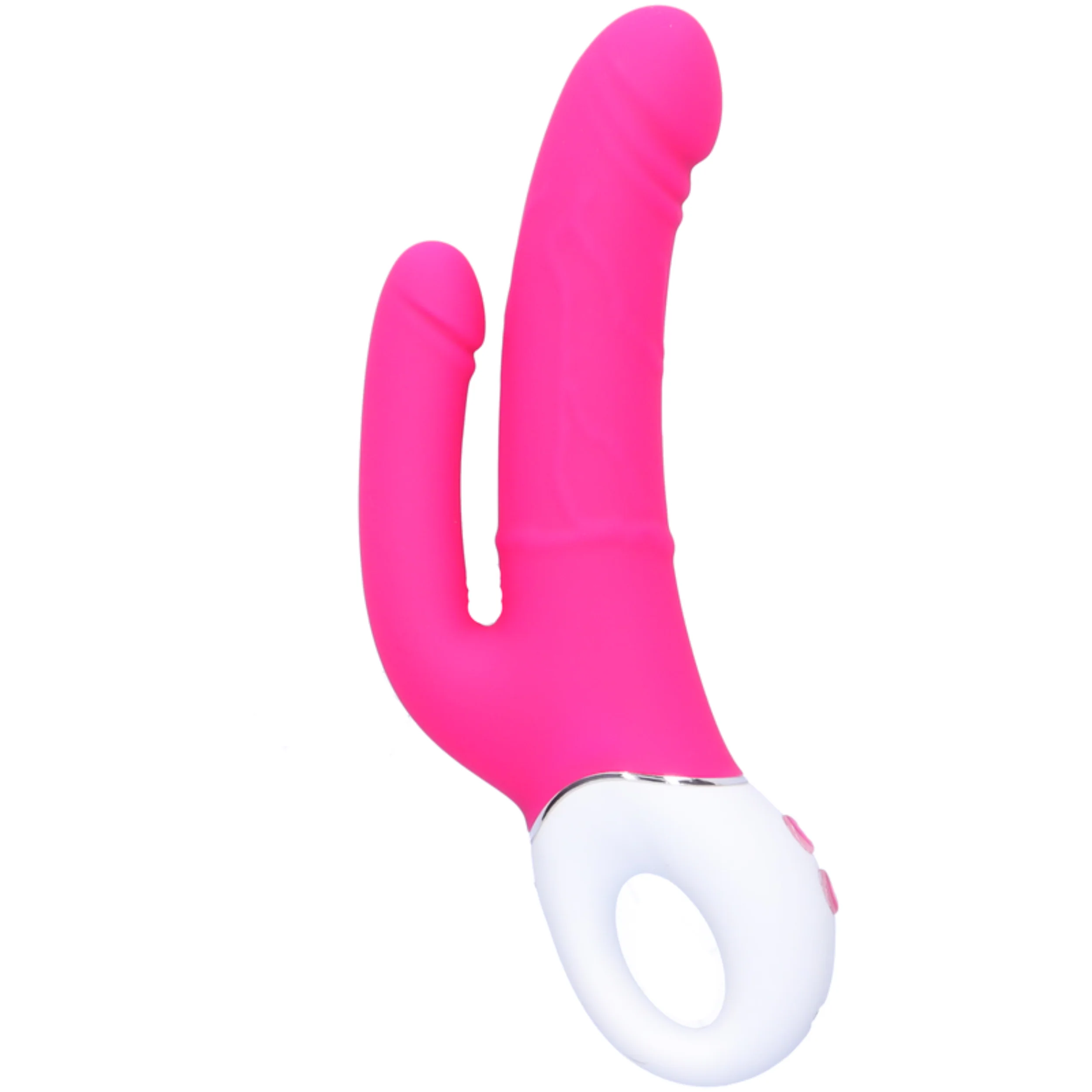 Waterproof Silicone Double Penetrating Vibe - Dual Motors! - Image 3