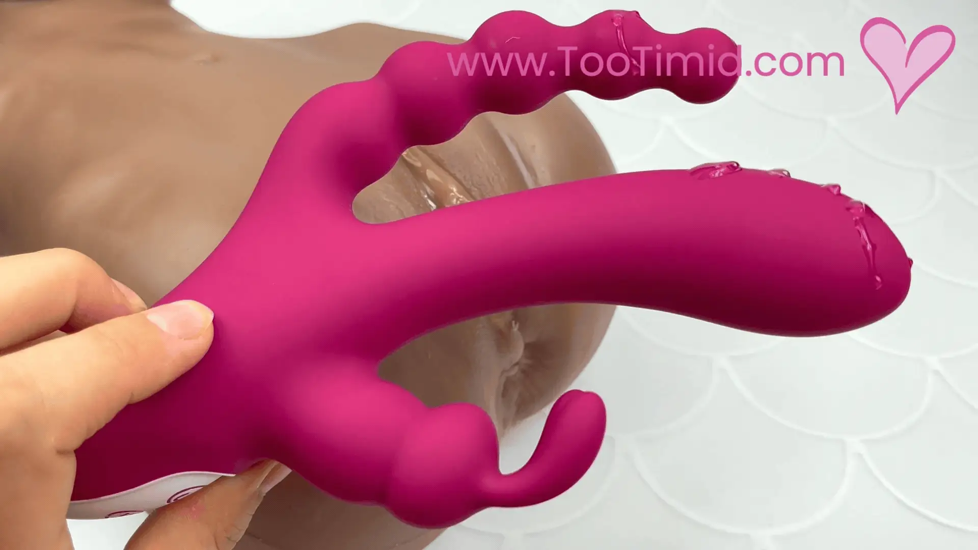 Waterproof Silicone Triple Rabbit Stimulator - Image 8