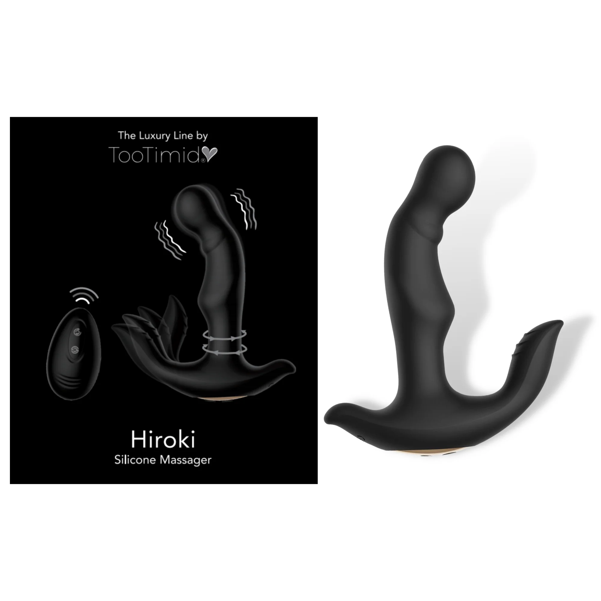 HIROKI Ultimate Wireless Rim Job Silicone Prostate Massager - Fingering & Licking Sensations! - Image 7